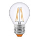 Светодиодная лампа филамент Videx G45 E27 4W Filament 3000K