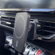 Магнитный держатель с беспроводной зарядкой mobAlpha Premium MagSafe Car Charger для iPhone 12 | 13 | 14 | 15 Черный