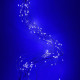 Гирлянда на проволоке Конский хвост LedGO 20 нитей 2 м 340 LED синий