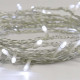Гирлянда нить на ёлку LedGO, 400LED, 26 м, + статика, прозрачный провод, холодный белый
