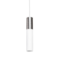Светильник подвесной Split Е14 P40-220 BrushSteel/White (1271899)