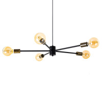 Люстра (Светильник подвесной) Star P 5 840/320 Black/BrushGold (1861530)