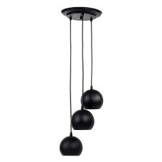 Светильник подвесной Bowl GU10 С115-3 Черный (1313011)