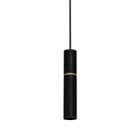 Светильник подвесной Split Е14 P40-220 MoireBlack-R-BrushGold (1271199)
