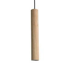 Светильник подвесной Chime GU10 P57-400 натураьный шпон Ясеня (1521)