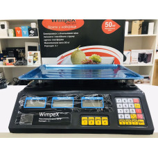 Торговые Весы электронные 50 кг 4V Wimpex sa90331 Черный Лучшая цена!