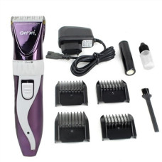 Машинка для стрижки GEMEI GM-6062 аккумуляторная с керамическими ножами, Триммер для стрижки волос GB