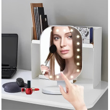 Зеркало для макияжа с LED подсветкой Cosmetie Mirror HH071 20LED DL133