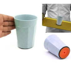Стакан с присоской suction cup (w-68) Стакан непроливайка