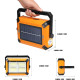 Фонарь прожектор аккумуляторный светодиодный 30W с солнечной батареей и функцией Power Bank UKC 881