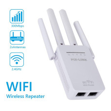 Беспроводной Wi-Fi роутер-повторитель WR09Q, 300 Мбит/с, усилитель сетевого сигнала IIEEE802.11 b/g/n с 4 анте