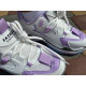 Женские кроссовки Amelia белые с фиолетовыми вставками