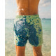 Шорты хамелеон для плавания, пляжные мужские спортивные шорты СИНЕ-ЗЕЛЕНЫЕ Размер М