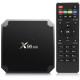 Приставка смарт тв бокс smart tv box x96 mini 4-ядерна 2 Гб/16Гб андроїд 7.1.2 чорний 4K