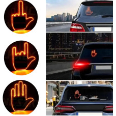 Світлодіодна рука LED-лампа з жестами для авто Hand Light з пультом керування