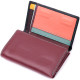 Вместительный женский кошелек из качественной натуральной кожи ST Leather 186440 Разноцветный
