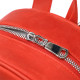 Кожаный винтажный женский рюкзак Shvigel 184500 Красный