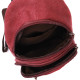 Мужская стильная сумка через плечо с уплотненной спинкой Vintagе 186160 Бордовый
