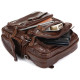 Рюкзак Vintage 180660 кожаный Коричневый