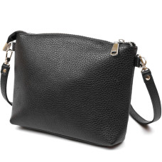 Женская сумка кросс-боди из натуральной кожи Shvigel 184310 Черный