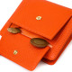 Неповторимый женский кошелек из натуральной кожи Tony Bellucci 185910 Оранжевый