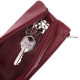 Вместительная ключница из натуральной кожи ST Leather 186580 Бордовый