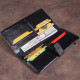Бумажник мужской вертикальный из кожи алькор SHVIGEL 183040 Черный