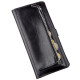 Бумажник мужской вертикальный из кожи алькор SHVIGEL 183040 Черный