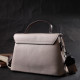 Элегантная сумка сэтчел для женщин из натуральной кожи Vintage 186260 Белая