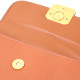 Модная сумка с жестким каркасом из натуральной кожи Vintage 186360 Коричневая