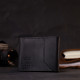 Кожаный зажим для денег с держателем для Apple AirTag, GRANDE PELLE 186040, Черный (186040)