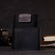 Кожаный зажим для денег с держателем для Apple AirTag, GRANDE PELLE 186040, Черный (186040)