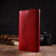 Комбинированное женское большое портмоне из натуральной кожи Tony Bellucci 185820 Красный