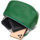 Модная женская сумка через плечо из натуральной кожи 185970 Vintage Зеленая