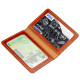 Обложка для пластиковых документов водителя или ID-карты SHVIGEL 182620 Коричневая