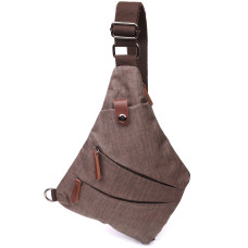 Замечательная сумка через плечо для мужчин из текстиля Vintage 186180 Песочный