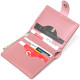 Женское портмоне из натуральной кожи Shvigel 184480 Розовый