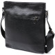 Кожаная стильная мужская сумка через плечо SHVIGEL 184280 Черный