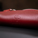Женская кожаная ключница GRANDE PELLE 184060 Красный