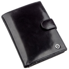 Бумажник мужской вместительный Boston 182290 черный