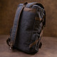 Рюкзак текстильный дорожный унисекс с ручками Vintage 183890 Черный