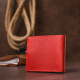 Женское небольшое винтажное портмоне Shvigel 184390 Красный