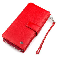 Кошелек женский ST Leather 181780 (SТ181780) очень красивый Красный
