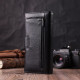 Надійний жіночий гаманець з натуральної шкіри ST Leather 186620 Чорний