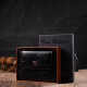 Компактный женский кошелек с вместительной монетницей на молнии из натуральной кожи Tony Bellucci 185860 Черный