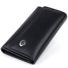 Ключница-кошелек женская ST Leather 183461 Черная