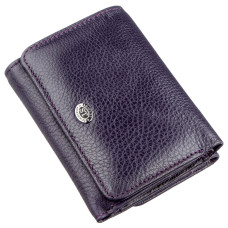 Красивый женский кошелек небольшого размера ST Leather 182361 Фиолетовый