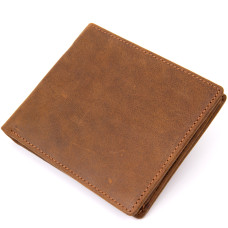 Портмоне унисекс матовое Vintage 183721 Коричневое