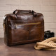 Сумка мужская под ноутбук Vintage 182161 Коричневая