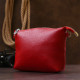 Женская сумка кросс-боди из натуральной кожи Shvigel 184311 Красный